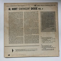 Al Hirt LP Swingin Dixie Dan&#39;s Pier 600 Vol. 3 Trumpet Orchestra Vinyl LP Music  - £7.06 GBP