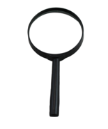 Handheld Magnifying Glass 3X Power REAL Glass Magnifier 6 Inch Long Handle - £5.05 GBP