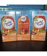 3 Boxes Crystal Light On-the-Go Peach Iced Tea 10 Pk Made W/ Black Tea D... - €12,83 EUR