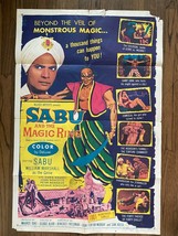 *SABU AND THE MAGIC RING (1957) William Marshall (&quot;Blacula&quot;) as Genie Fa... - $50.00