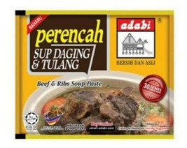 HALAL 14 X 100g  Adabi  Beef &amp; Ribs Soup Powder Seasoning For Great Food - £33.27 GBP