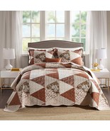Oversized Bedding Bedspread Reversible Coverlet Set, Queen Size, Travan ... - $80.89 CAD
