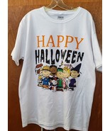 NWT Peanuts Snoopy Charlie Brown HAPPY HALLOWEEN t-shirt Men&#39;s Large - $18.99