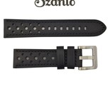 Genuine  SZANTO 22mm Black Leather Watch Band Strap Model 3002 Series 3000 - £43.28 GBP