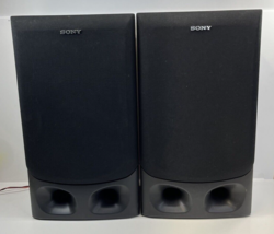 SONY SS-G2000 3 Way Speakers System Black Color Sound Good Ready To Roll - $27.62