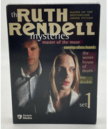 Ruth Rendell Mysteries Set 1 DVD 3-Disc Box Set Acorn Media Used - £7.43 GBP