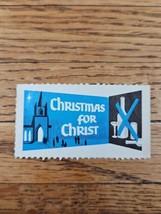 US Postal Cutout &quot;Christmas for Christ&quot; Vintage 60s/70s - $1.42