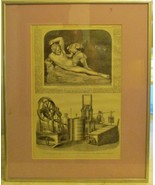 Antique The Illustrated London News August 16,1862 Matted and Framed - $203.74 CAD