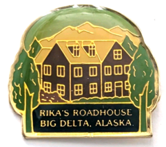 Rika’s Roadhouse Big Delta Alaska Pin Historic Site Landmark Souvenir Tr... - $9.99