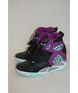 Reebok Women&#39;s Blacktop Wedge Co-Op Shoe - Sz 7 Black Provocative Blue - $403.41 CAD