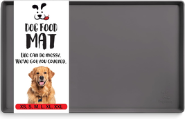 Dog Food Mat – Waterproof Dog Bowl Mat for Food and Water, Silicone Pet ... - $28.73