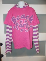 Mini Boden Beach Party Ls Hoodie Shirt Size 11/12Y Girl&#39;s - £15.79 GBP