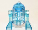 Minifigure Custom Toy Clear R2D2 Star Wars Droids - £4.25 GBP