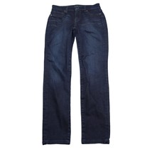 Lucky Brand Pants Womens 26 Blue Mid Rise Flat Front Brooke Legging Denim Jeans - £23.09 GBP