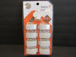 Safety 1st Childproof Magnetic Locking System 9 Pc Set Unlocks With Magnetic Key - £14.43 GBP