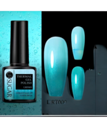 &quot;Thermal Gel Nail Polish - Color Changing Glitter UV/LED Soak-Off (URT009)&quot; - $152.12 MXN