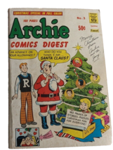 Archie Comics Digest # 3 1973 Christmas Special Full Color 06994 Vintage... - $19.81