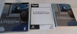 Bob Jones Fundamentals of Literature Second Edition Student Teachers Boo... - £78.76 GBP