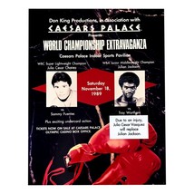 Julio Cesar Chavez vs Vasquez 22x28 Poster - COA Owned By Caesars 11/18/1989 - £808.28 GBP