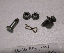 02-06 Acura RSX MT Clutch Pedal Hardware (Bolt Nuts &amp; Pin) Used OEM CRV ... - $18.62