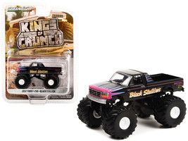 1992 Ford F-250 Monster Truck Black &quot;Black Stallion&quot; &quot;Kings of Crunch&quot; Series 11 - £14.87 GBP