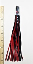 DARKWATER 3oz Metal Bubbling Jet trollinhead Lure Red Black fish skin BI... - £10.08 GBP