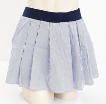Fila Blue &amp; White Stripe Pleated Skort Skirt with Shorts Women&#39;s Large L... - £38.00 GBP