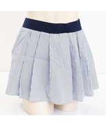 Fila Blue &amp; White Stripe Pleated Skort Skirt with Shorts Women&#39;s Large L... - £37.94 GBP