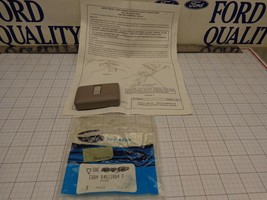 FORD NOS E8OY-54612A64-B Seat Belt Tongue Adjust Cover Lincoln Grey Gray - $15.46