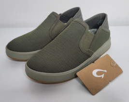 OluKai Ki&#39;ihele Women&#39;s Slip-On Comfort Sneakers Shoes Size 7 Nori Green... - $44.99