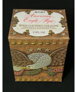 Vintage Avon American Eagle Pipe Decanter Wild Country Cologne 5 Fl. Oz.... - $13.54 CAD