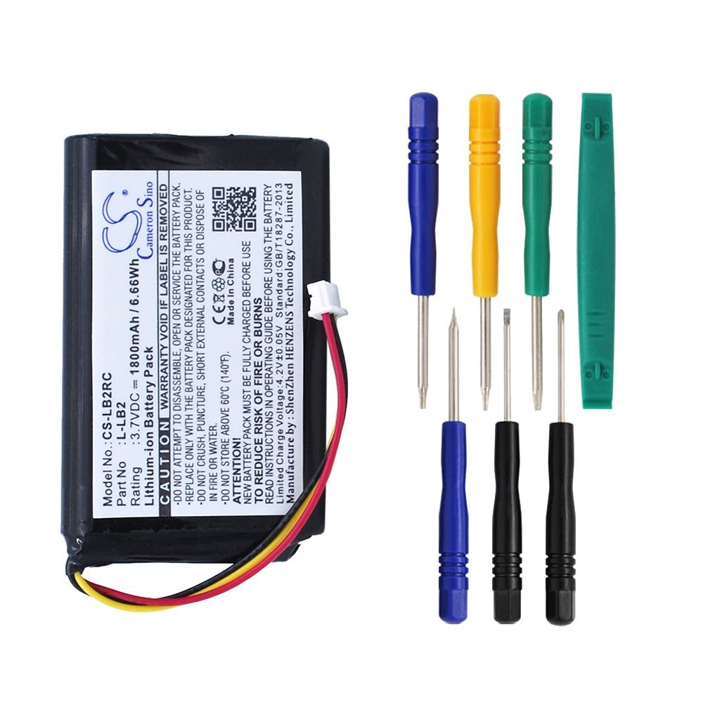 Cameron Sino 1800mAh Battery for Logitech M-RAG97, MX1000 Cordless Mouse with 7/  			