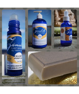 CHAMPA AROMATHERAPY GIFT SET- Organic Perfume Skin Cream Soap &amp; Body Mis... - £44.75 GBP