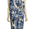 Talbots Women's Blue/White Floral Sleeveless Dress 22WP - $28.49