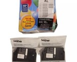 Brother Genuine LC203BK XL Black Ink Cartridges ~ 2 Pack~ exp 07/2025 NOB - $27.71