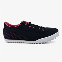 PUMA Monolite CAT Black Pink Womens Size 6.5 Spikeless Golf Shoes - $49.95