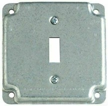 2 Pieces Steel City RS9 Outlet Box Cover, Square, Raised, 4-Inch Free Sh... - $10.53