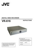 JVC VR-616 Digital Video Recorder Owners Instruction Manual Reprint - £17.77 GBP