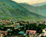 Vtg Postcard 1910s Manitou Springs Colorado CO Birds Eye View UNP Unused - £3.88 GBP