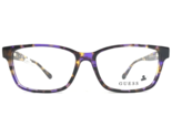 Guess Eyeglasses Frames GU2848 083 Purple Brown Yellow Tortoise 54-15-140 - $65.36