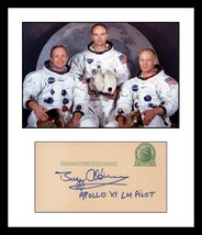 Buzz Aldrin Signed Autographed Vintage Postcard With Glossy Photo - HOLO... - £102.25 GBP