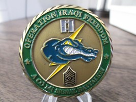 US ARMY A CO 141th Signal Battalion OIF Challenge Coin #335M - £11.64 GBP