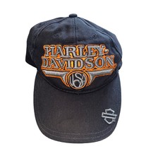 Harley-Davidson Motorcycles USA Black Embroidered Logo Hat - £21.82 GBP