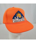 Vintage Blaze Orange Hat Cap Snapback MTA Handicap Missouri 1991 Trap Sh... - £19.53 GBP
