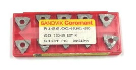 R166.0G-16UN01-280 S10T Sandvik Coromant (Pack of 10) UN 60 Degree - £65.60 GBP