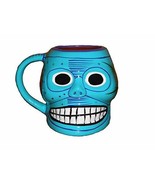 Day of the Dead DOD Sugar Skull Hand Painted Figural Handled Coffee Mug ... - £14.55 GBP