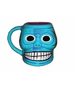 Day of the Dead DOD Sugar Skull Hand Painted Figural Handled Coffee Mug ... - $340.91 MXN