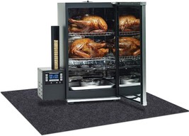 Electric Smoker Mat，Premium Oven Protective Mat—Protects Wooden, 36&quot; X 46&quot; - £29.50 GBP