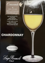 Luigi Bormioli Crescendo Chardonnay Wine Glass 12 3/4 oz | Set of 4 - £25.26 GBP