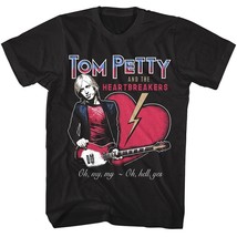 Tom Petty &amp; the Heartbreakers Oh Hell Yes Men&#39;s T Shirt Guitarist Rock Band - £21.24 GBP+